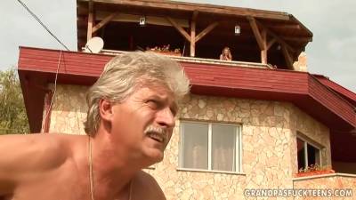 Cute Bianca Arden Gets Pounded By Old Man - txxx.com