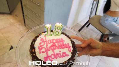 HOLED Happy Birthday Anal Gift Is Priceless - sexu.com