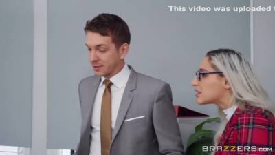 Markus Dupree - Abella Danger - Abella Danger And Markus Dupree In A Nerdy Office Girl Gets Fucked In Her Asshole At Work. Omg! - upornia.com
