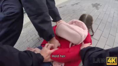 Girl Is Caught By Policemen Who Want Nothing - txxx.com - Czech Republic
