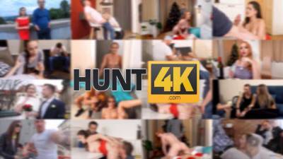 Hunt4k. svelte dark haired cheats on nerdy boyfriend to earn money for vacation - sexu.com
