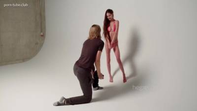 Mia - Leona Mia Making Of Studio Nudes - Solo Video - upornia.com