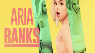 Aria Banks - Incredible Sex Clip Blonde Crazy Will Enslaves Your Mind - hotmovs.com