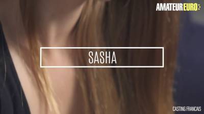 Sasha - CASTING FRANCAIS - Sasha Paradis and Ryan Bones - Sweaty Hardcore Casting With A Naughty Babe - sexu.com