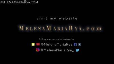 Melena Maria Rya - Sensitive With Glass Dildo - hotmovs.com