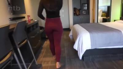 Yoga Pants Made Hung Black Stud So Horny That He Came In Ma - hclips.com
