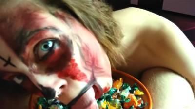Miha Nika69 - Halloween Slut Witch Gets Cum In Mouth Fo - hclips.com