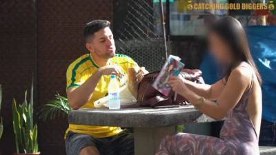 Brazilian Bubble Butt Teen Gets Picked Up From The Street - sunporno.com - Brazil