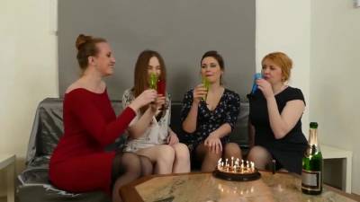 Four Lesbian Milfs Have Sex Party - Amateur Porn - hclips.com