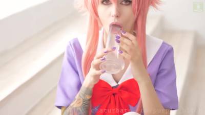 Hot Tattoed Cosplay Babe - Solo Video - hclips.com