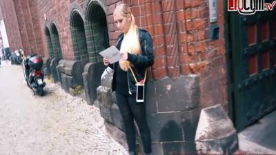 German Bi-milf With Sexy Tits Picks Up Young German Blonde At Street Casting - upornia.com - Germany