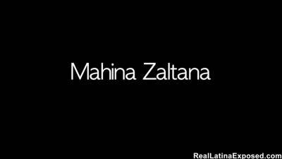 RealLatinaExposed - Mahina Zaltana Is Dripping Wet Before She Gets Her Panties Off - hotmovs.com