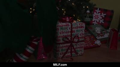 MILF - Mrs. Claus Fucks A Naughty Elf On Christmas Night - sunporno.com