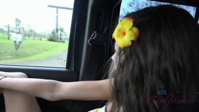 Lily Adams - Lily - You Nail Lily In The Car And Spunk On Her Face - Lily Adams - hclips.com