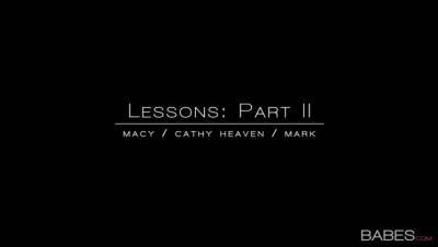 Cathy Heaven - Lessons: Part II - porntry.com - Russia - Hungary