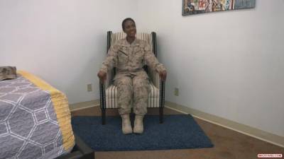 Soldier Gets Prick - Interracial - upornia.com