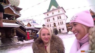 Lola Taylor - Briana Bounce - Lola Taylor And Briana Bounce In Lets Pick Up A Bitch In Moscow - txxx.com - Russia