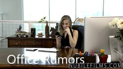 NubileFilms - Office Slut Fucked Till She Squirts - sexu.com
