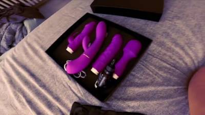 Sexy Babysitter Has Multiple Squirt Trying New Vibrami Sex Toy 4k - hclips.com