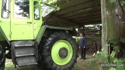 German Mommy And Dad Make Love Outdoor On Farm - upornia.com - Germany