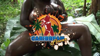 Juicy Caribbean Bbw Milf Fucks Teen In Forest - hotmovs.com