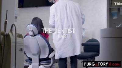 Kendra Spade - Horny Big-dicked Dentist Fucks Sweet Teen - hotmovs.com