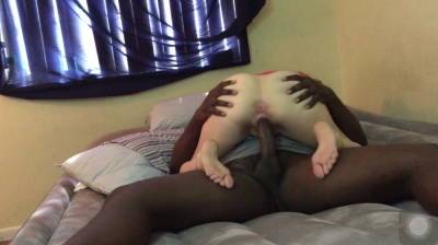 White little hoe gets pounded by black king - sunporno.com