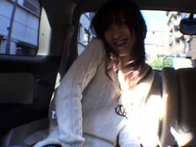 Hot milf Aimi in a car sex scene fucks and gets vibrator in - nvdvid.com - Japan