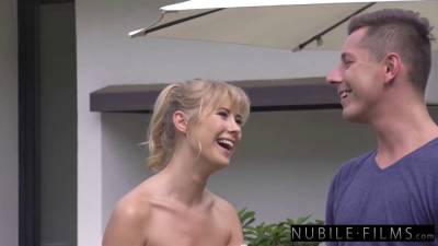 Better Than Badminton, Cumming In The Kitchen With Blonde Bombshell - sexu.com