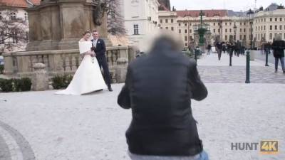 Amateur Cuckold - HUNT4K. Cute teen bride gets fucked for cash in front of her groom - sunporno.com