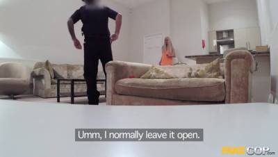 Monty - Pervert in Cop Uniform Fucks Blonde - veryfreeporn.com