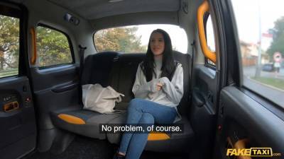 Fake taxi alyssa gift pounded in the bum by a taxi driver in prague - sexu.com