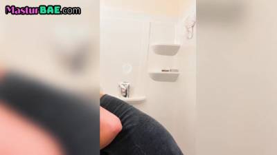 Busty showering babe masturbating solo in vid for boyfriend - hotmovs.com