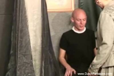 Bald Dutch Dude Gets Some Sweet Pussy Licking Session - pornoxo.com - Netherlands