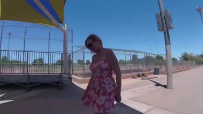 Met A Milf With Fake Tits At The Park And Fucked Her In The Bathroom(she Let Me Put It In Her Ass) - hclips.com