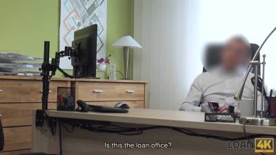 Loan Manager Is Ready To Help Girl Right - hotmovs.com - Czech Republic