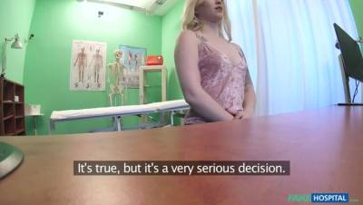 Blonde Sucks Cock for Bigger Boobs - veryfreeporn.com