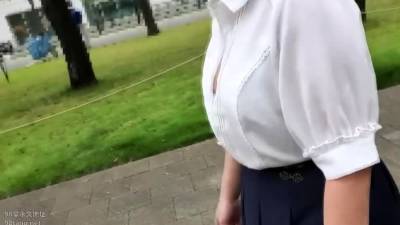 Ruri Narumiya Japanese teen gives POV blowjob - nvdvid.com - Japan
