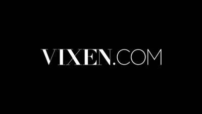 VIXEN Brazen Baby & shy bestie Stefany seduce older man - hotmovs.com