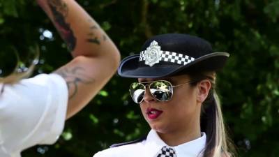 Cfnm british cops jerk - icpvid.com - Britain