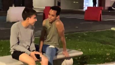 Deepthroating Latino twink gets breeded - nvdvid.com
