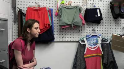 An officer pussy licks then fucks big tits teen shoplifter - icpvid.com