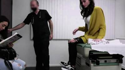 Bill - Petite Teen Drilled by Doctor to Pay Off the Huge Bill - nvdvid.com