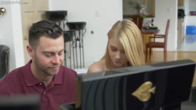 Hannah Hays - Hannah Hays - Blonde With Small Tits Is Screwed By Piano Lecturer - upornia.com