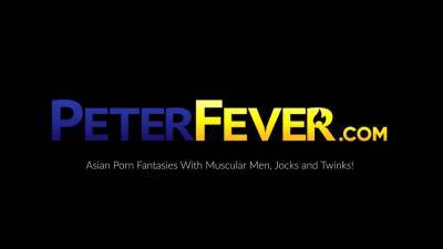 PETERFEVER Muscular Asian Shen Powers Jerks Off Dick Solo - nvdvid.com