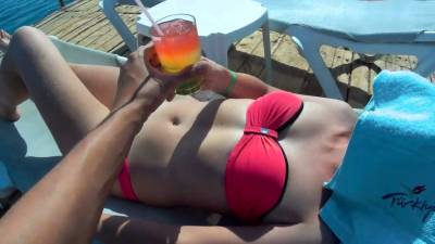 Russian Sex Hot Blonde Summer Blowjob In Balcony Part1 - icpvid.com - Russia