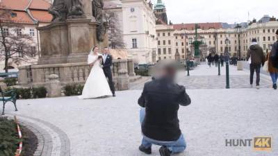 HUNT4K. Attractive Czech bride spends first night with rich stranger - hotmovs.com - Czech Republic