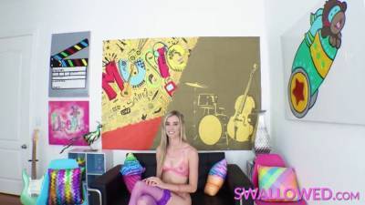Haley Reed - Drank spit and sparkle with Haley Reed - sexu.com