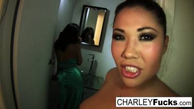 London Keyes Ruins Charley's Prom Queen Fantasy - sexu.com