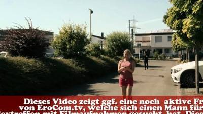 german blonde milf pick up guy for sauna sex - icpvid.com - Germany